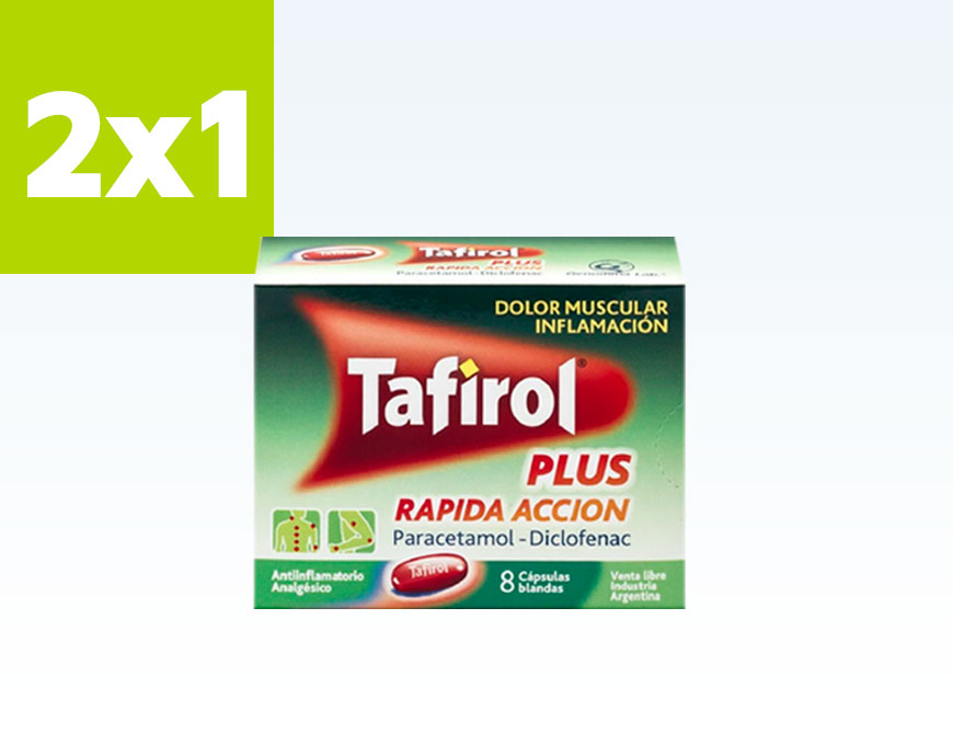 Tafirol Plus x 8 cap.