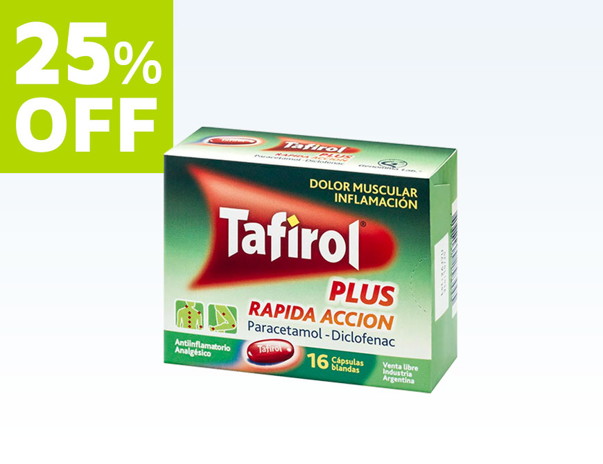 Tafirol Plus x 16 cap.