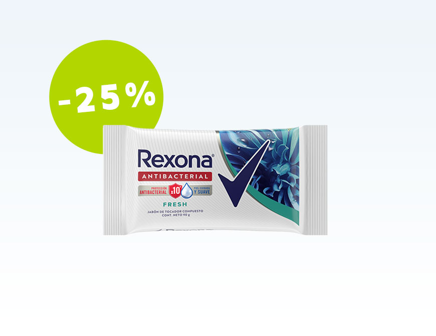 Rexona Jabón Antibacterial