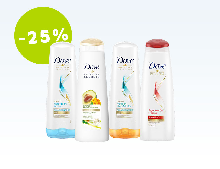 Dove Shampoo y Acondicionador